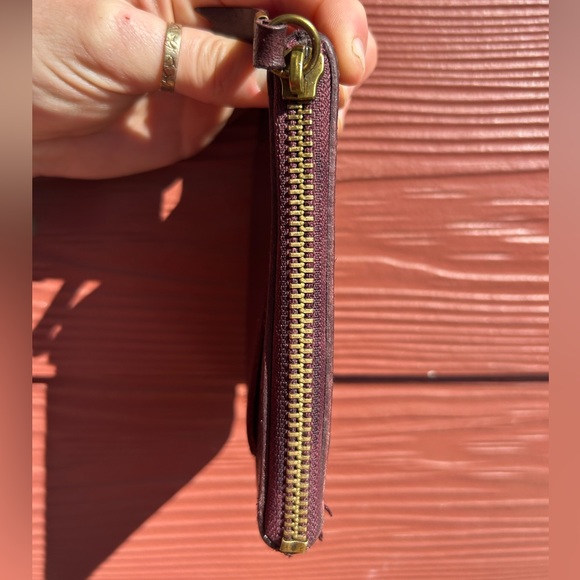 Maxwell leather pocket pouch wallet - Picture 3 of 5